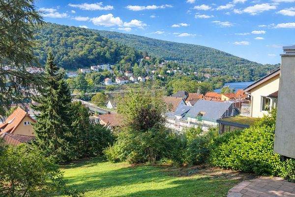 Blick auf den seitlichen Garten