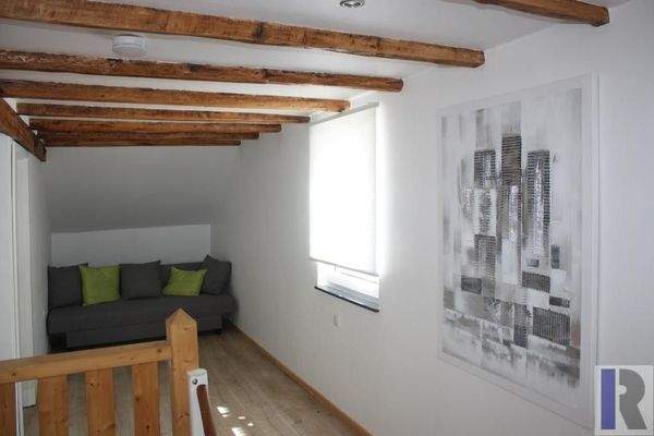 Blick zur Schlafcouch