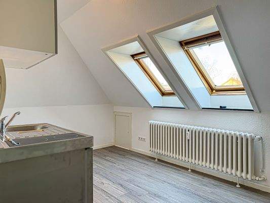 Dachgeschoss - Studentenzimmer