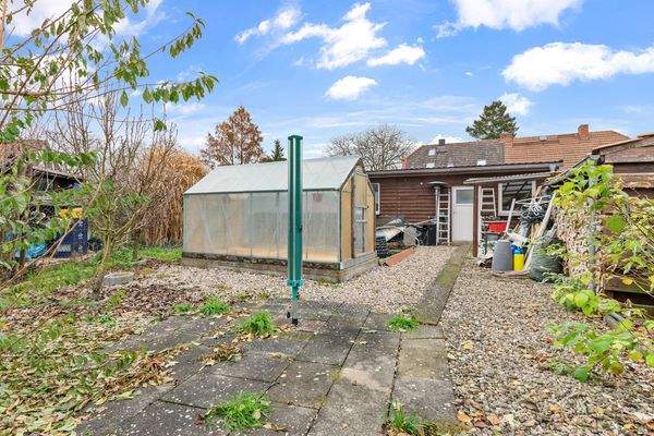 Hinterer Teil Grundstück