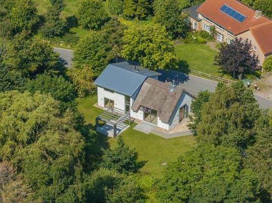 Das Ensemble aus der Luft