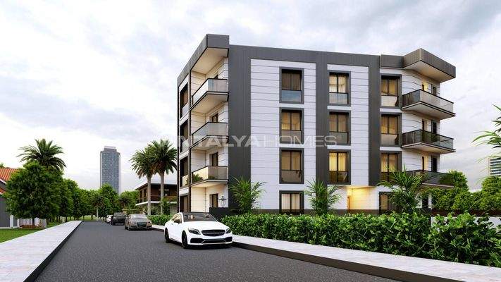 New Apartments Near the Sea and Mall in Muratpasa Antalya