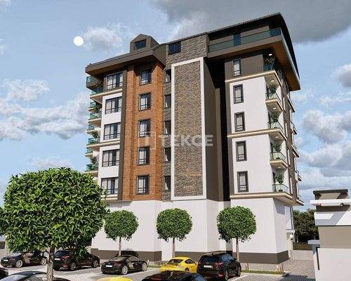 Apartments Suitable for Residence in Alanya Demirtaş