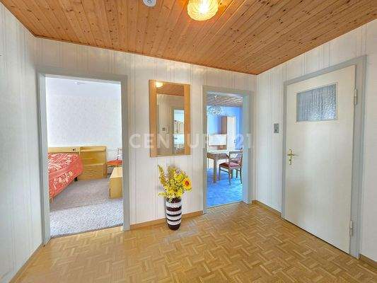 Flur der Wohnung im Erdgeschoss