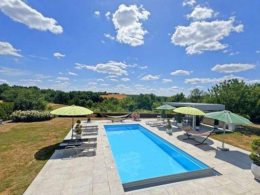 Aussicht in den Garten