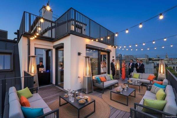 Terrasse KI generiert