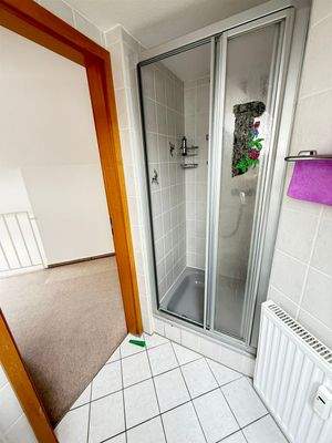 Dusche im Bad oberer Bereich