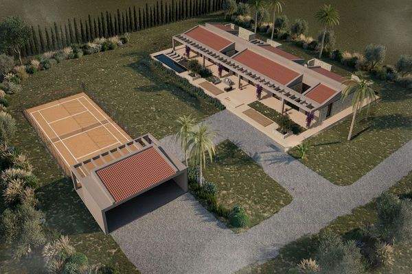 Grundstück mit Baugenehmigung in Ses Salines