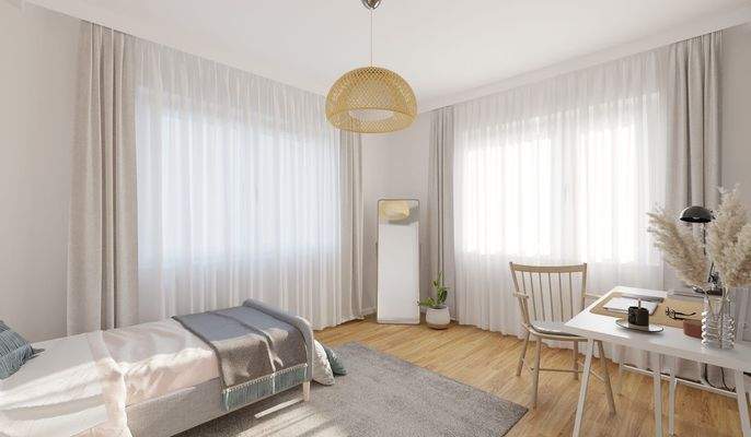 Das Kinderzimmer der Eigentumswohnung