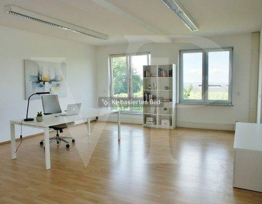 Büro 2 KI möbliert