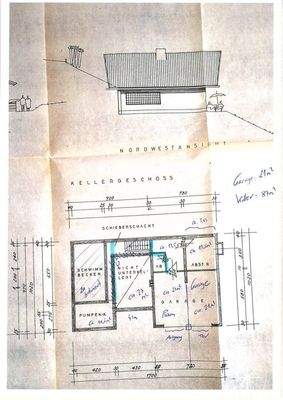 Plan mit Anmerkung. Entspricht nicht 100% der Realität.