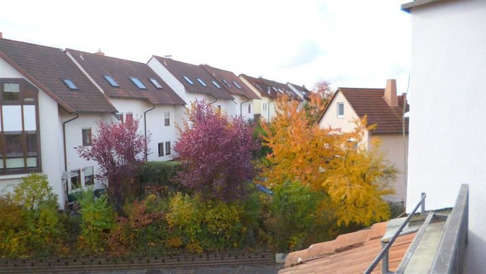 Aussicht vom Balkon