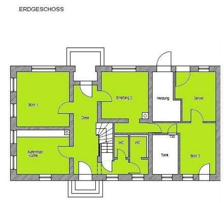 Grundriss EG Haupthaus