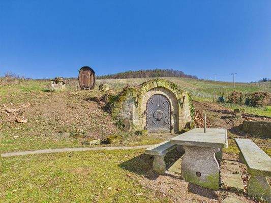 Eingangsportal Weinkeller