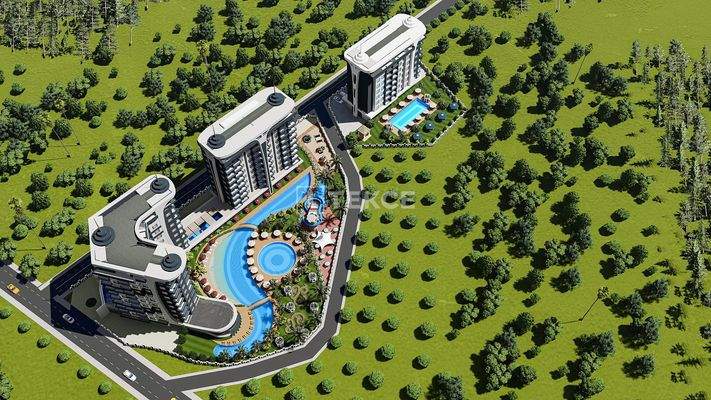 Apartments Offering Comfortable Living in Alanya Avsallar
