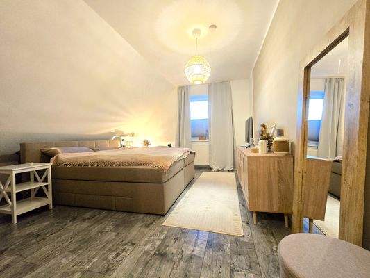 Dachgeschoss Schlafzimmer