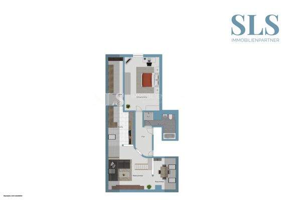 Grundriss- Skizze 2. OG