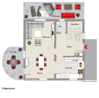 Grundriss Erdgeschoss