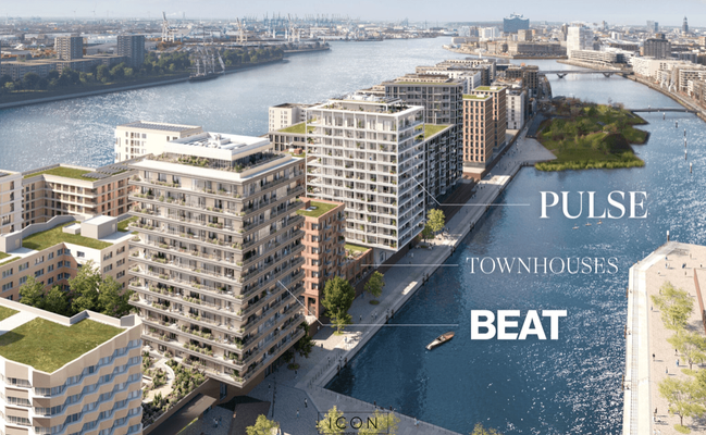 WO LIEGEN DIE TOWNHOUSES