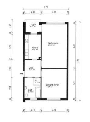 Grundriss WE02, Erdgeschoss
