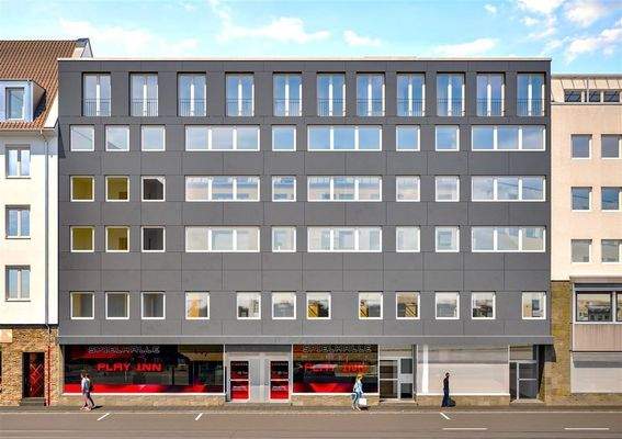 Straßenansicht, geplante Fassade