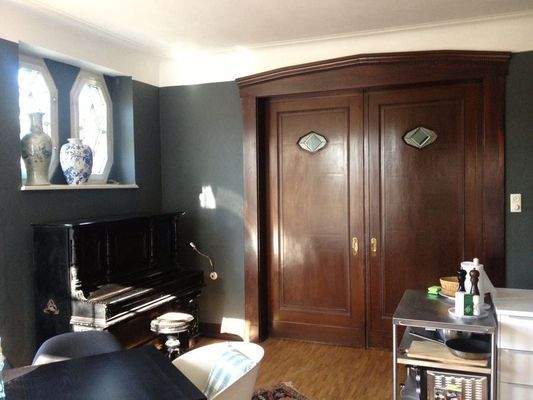 Zugang zum Wohnzimmer