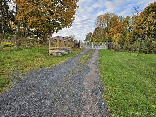 zweite Zufahrt