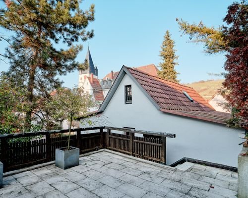 Blick von der Terrasse