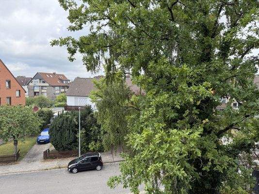 Blick vom vorderen Balkon