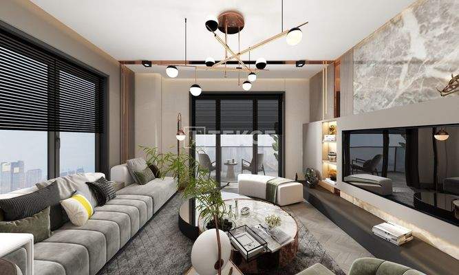 Spacious Apartments in a Secure Complex in Antalya Altintas