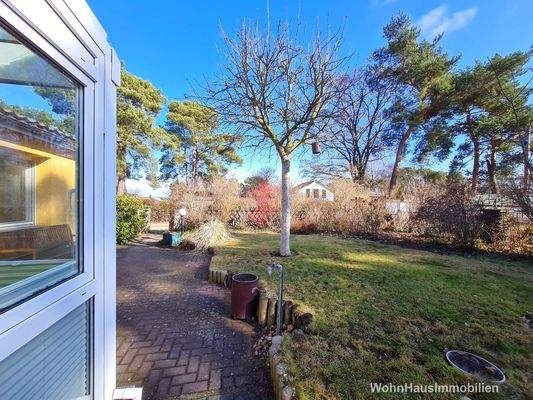 Blick in den Vordergarten