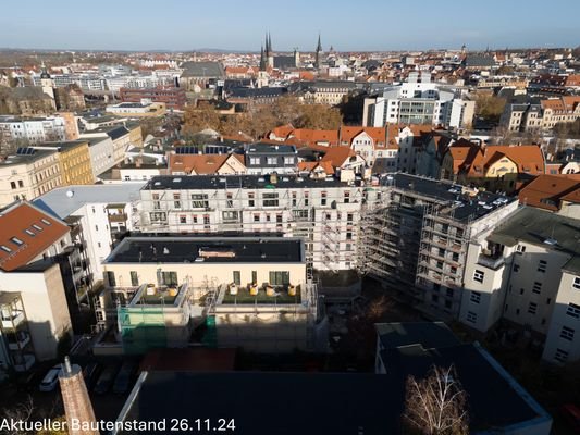 Bautenstand Ansicht Hinterhaus