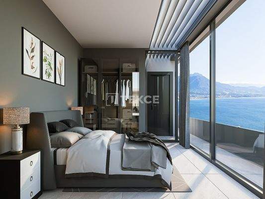 Spacious Apartments with Smart Home Systems in Alanya