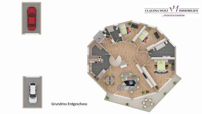 Grundriss Feuchtwangen Erdgeschoss