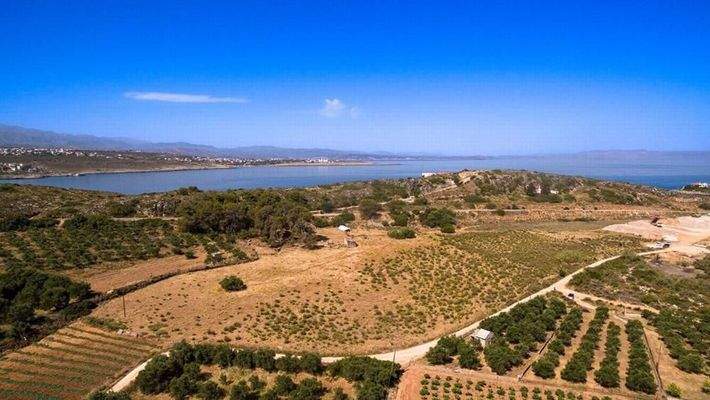 Kreta, Tersana: IM BAU: Zwei luxuriöse Steinvillen in Tersanas Beach zu verkaufen