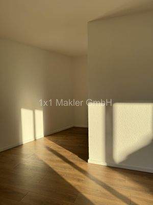 Blick zum halben Zimmer