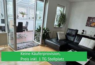 Wohnzimmer und Wintergarten