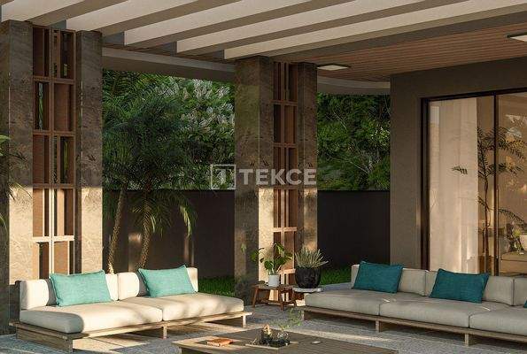Smart Home System Stylish Villa in Alanya Kargıcak