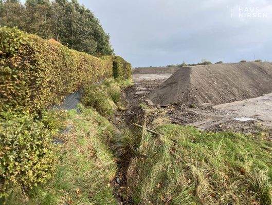 Kuenftige Zufahrt 6m Breite