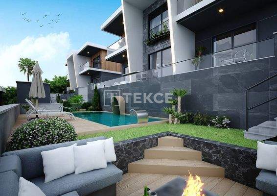 Stylish Villas with Sea and City Views in Alanya Bektaş