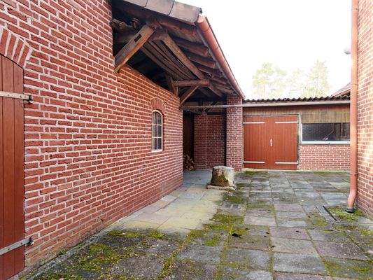 geschlossener Innenhof