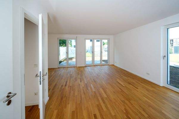 Blick in das Wohnzimmer