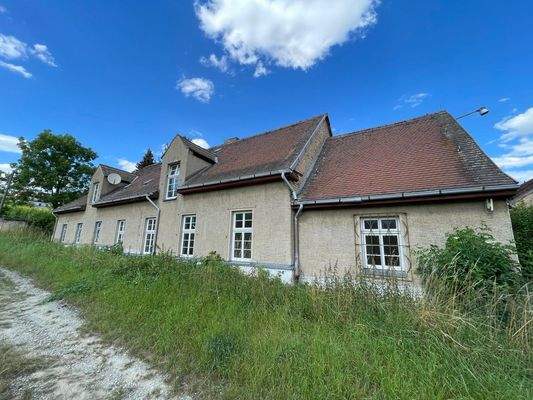 Rückansicht westlicher Seitenflügel