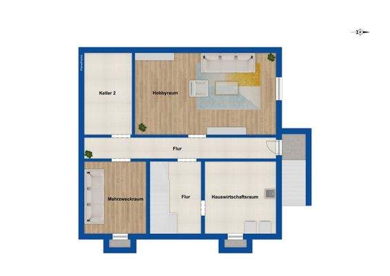 Grundriss Kellergeschoss