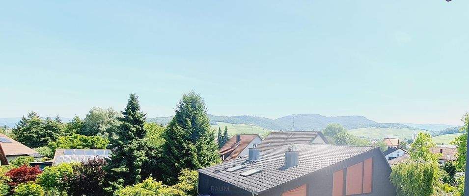 Ausblick DG Zimmer rechts Ostseite