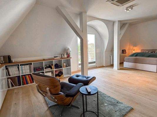 Beispiel Schlafzimmer im DG