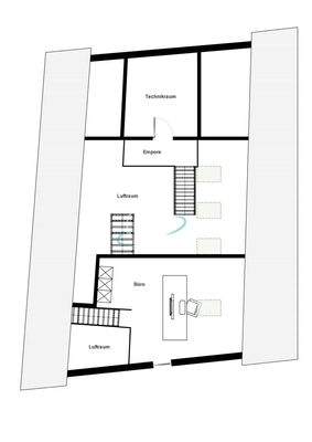 Gewerbe Grundriss DG