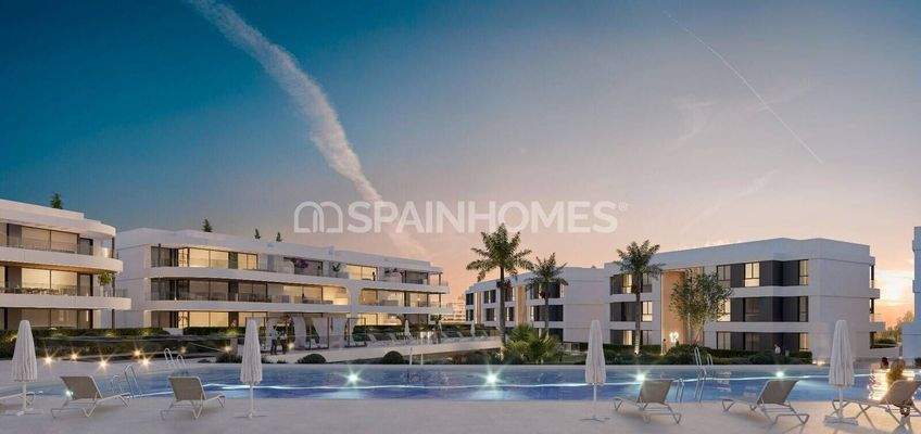 Newly-Built Apartments in a Complex in Estepona Costa del Sol
