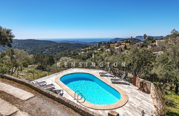 Villa in Galilea Pool mit Meerblick