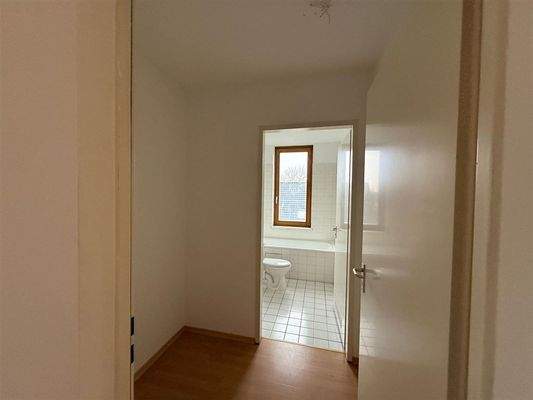 Zugang zum Badezimmer